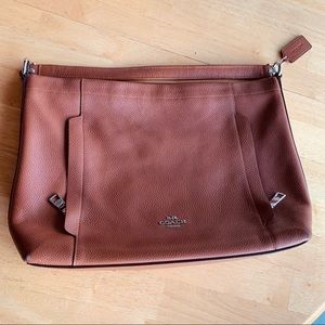 Coach Pebble Leather Scout Hobo